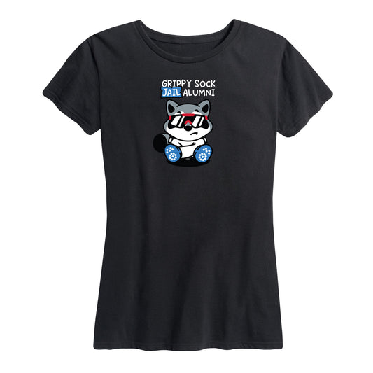 Women's Grippy Sock Jail Alumni Tee