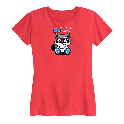 Women's Grippy Sock Jail Alumni Tee