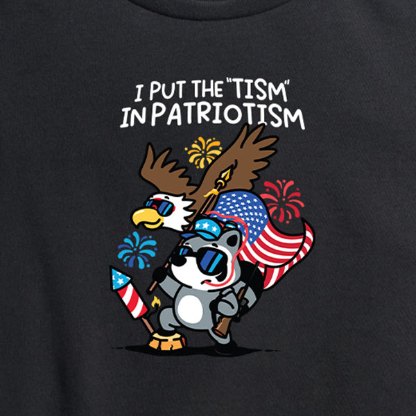Women's I Put the Tism in Patriotism Tee