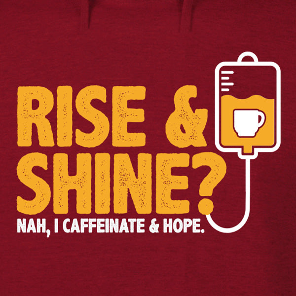 Red Rise and Shine Hoodie
