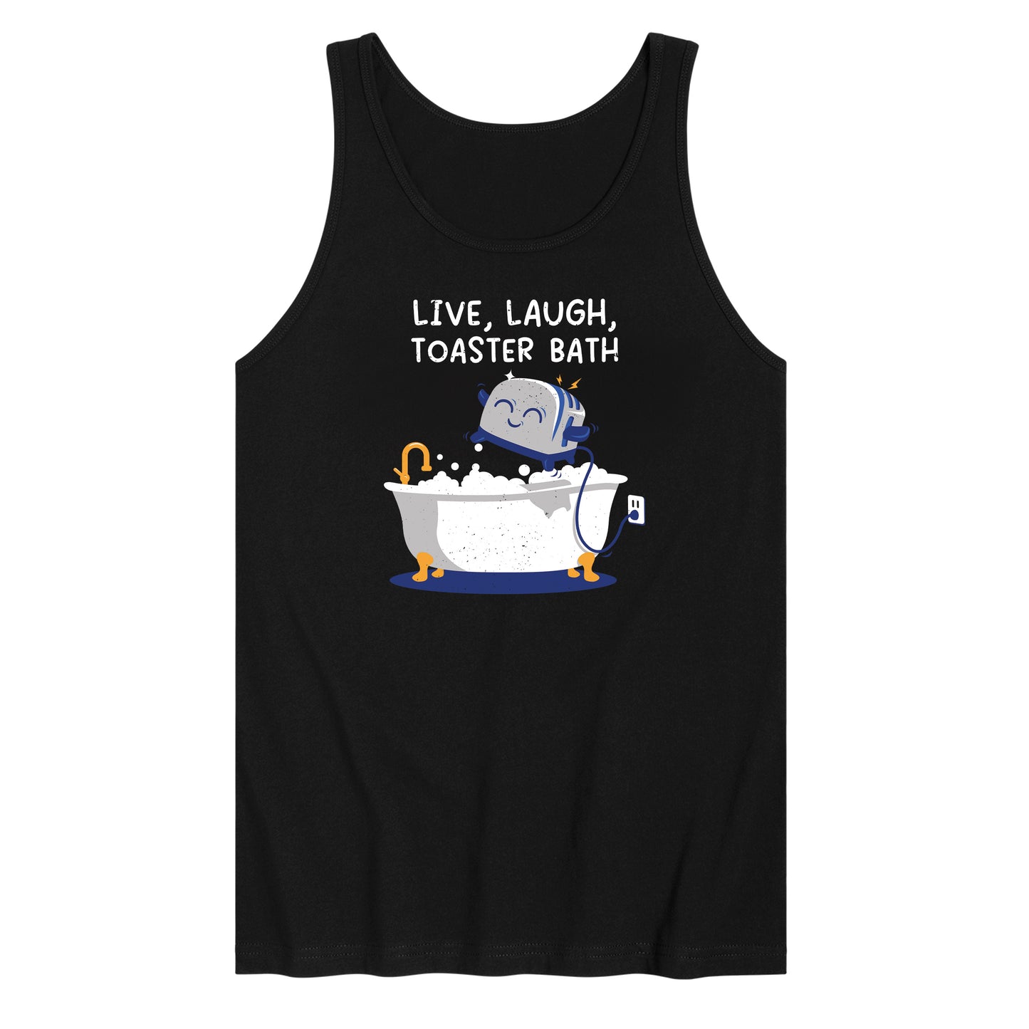 Live Laugh Toaster Bath Tank