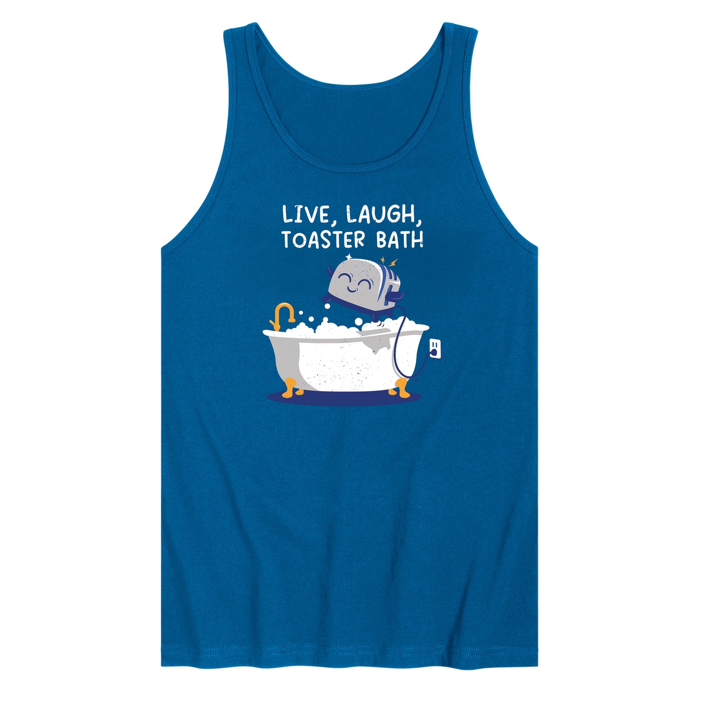 Live Laugh Toaster Bath Tank