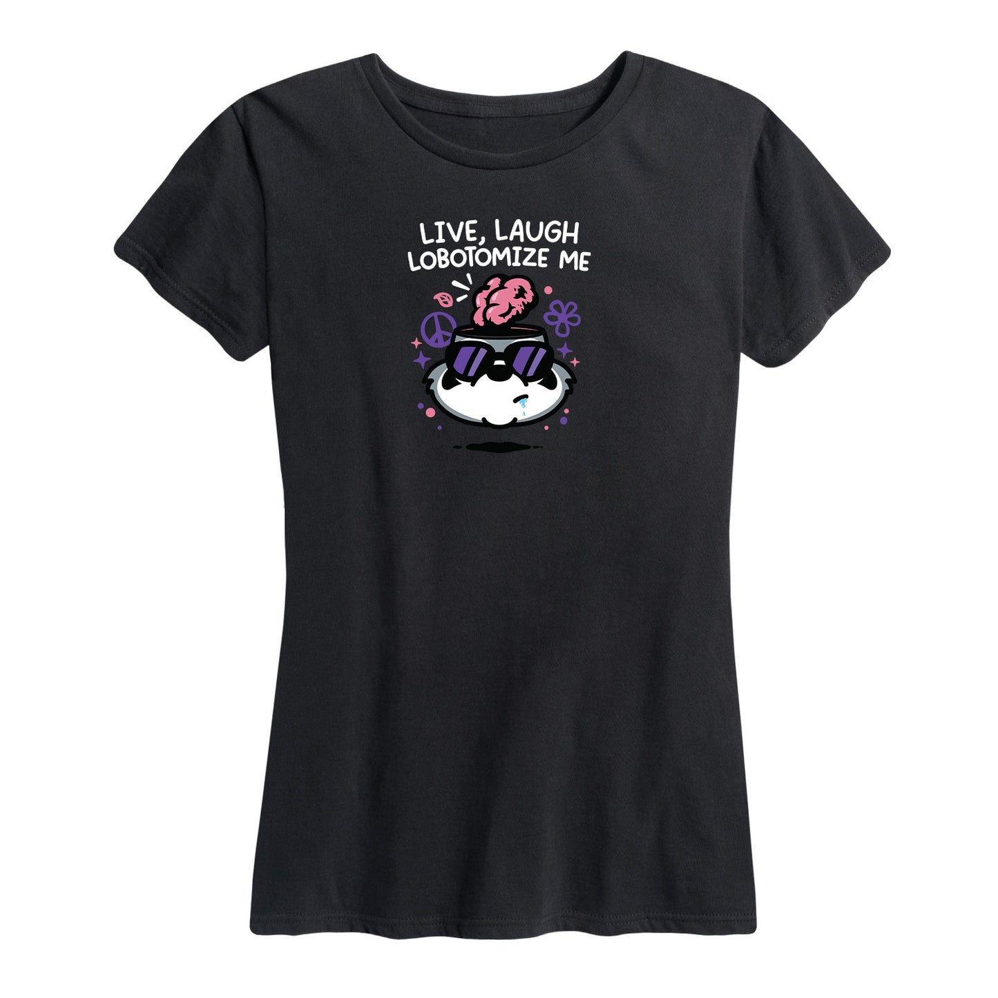 Women's Live Laugh Lobotomize Me Tee