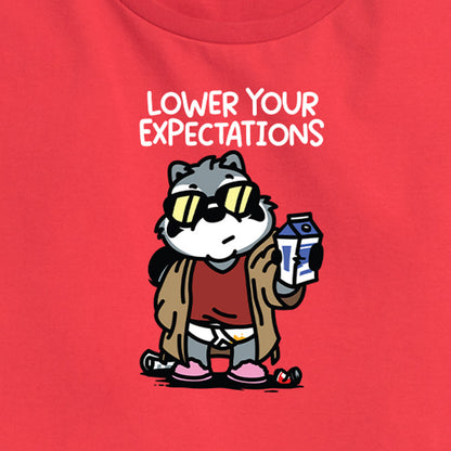 Women's Lower Your Expectations Tee