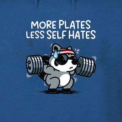 More Plates Less Self Hates Hoodie