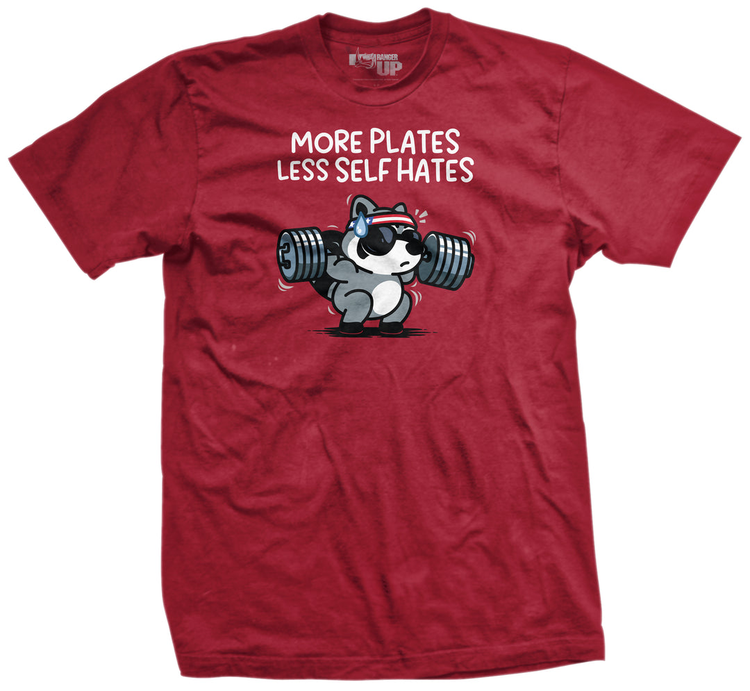 More Plates Less Self Hates T-Shirt