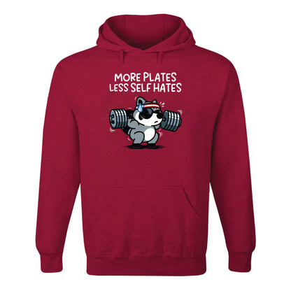 More Plates Less Self Hates Hoodie
