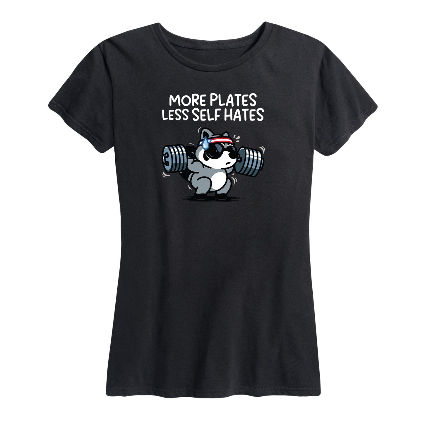 Women's More Plates Less Self Hates Tee