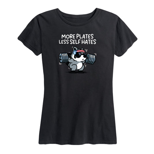 Women's More Plates Less Self Hates Tee