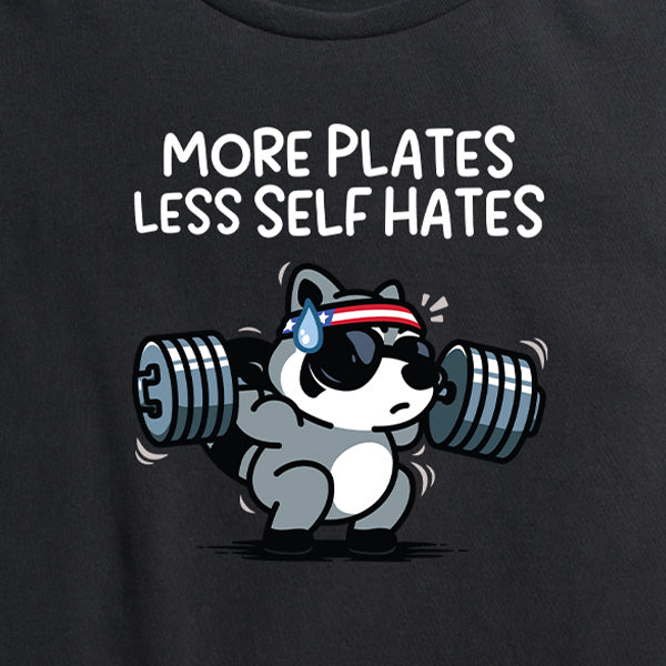 Women's More Plates Less Self Hates Tee