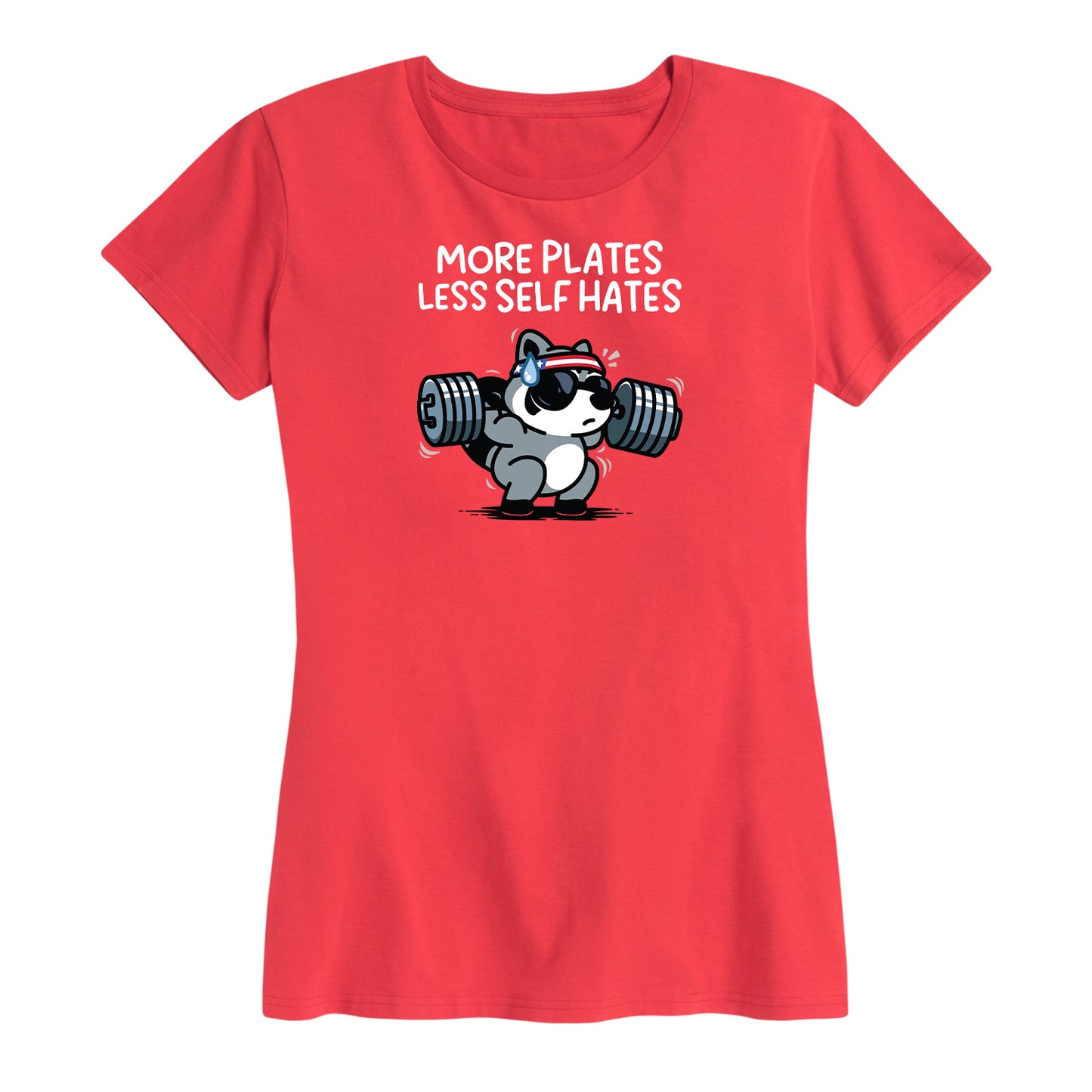 Women's More Plates Less Self Hates Tee