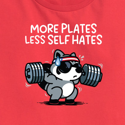 Women's More Plates Less Self Hates Tee