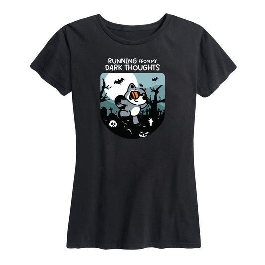 Women's Running From My Dark Thoughts Tee