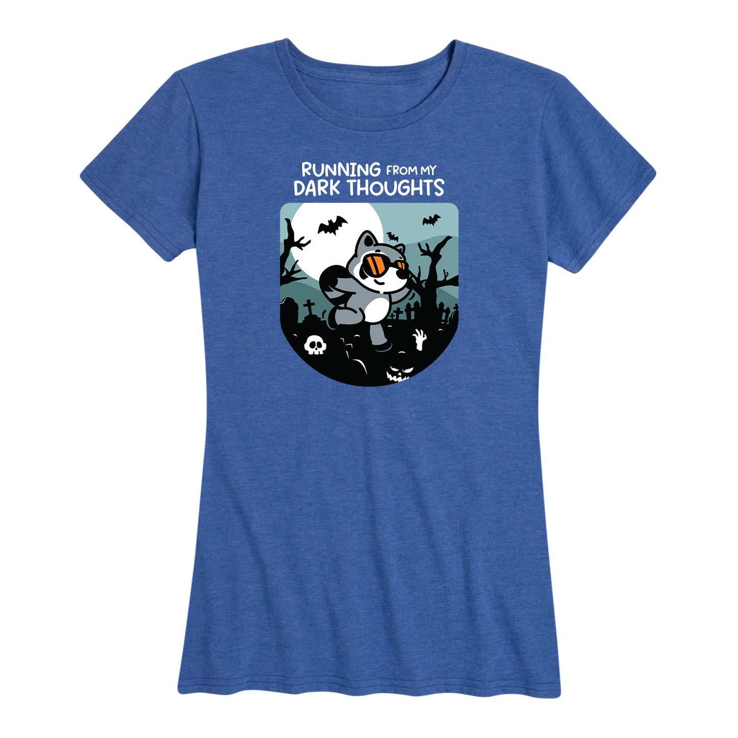 Women's Running From My Dark Thoughts Tee