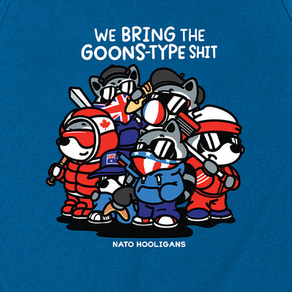 We Bring The Goons Type Shit Tank
