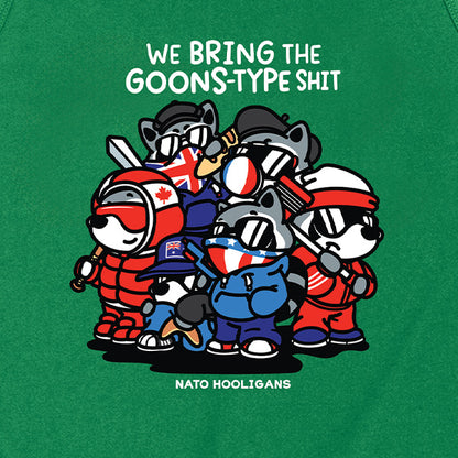 We Bring The Goons Type Shit Tank