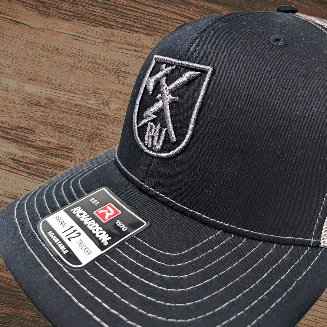 Ranger Up Tomahawk and Lightning Bolt Logo Hat