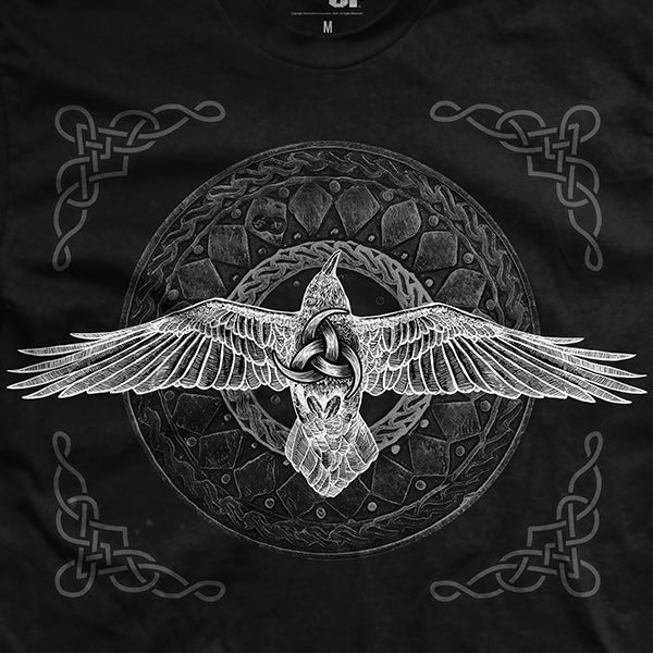 Black Raven Viking T-Shirt