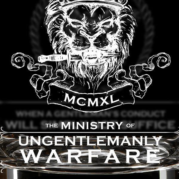 League of Ungentlemanly Warfare Whiskey Glass