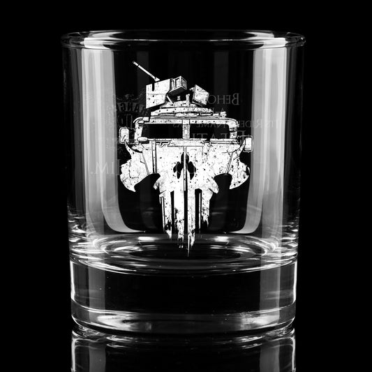 PREORDER His Name Is Death Whiskey Glass