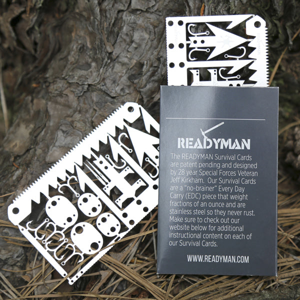 Readyman™ Wilderness Survival Card