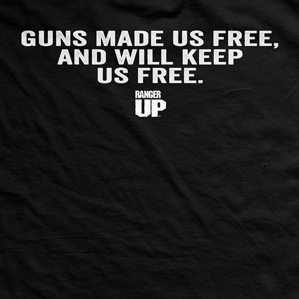 Guns Made Us Free Vintage T-shirt