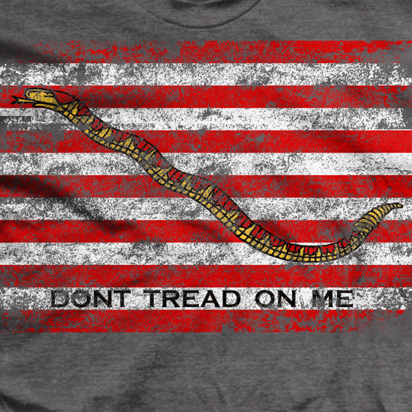 Dont Tread on Me Naval Jack Ultra-Thin Vintage T-Shirt