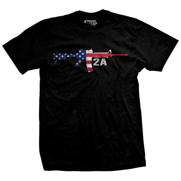 Guns Made Us Free Vintage T-shirt