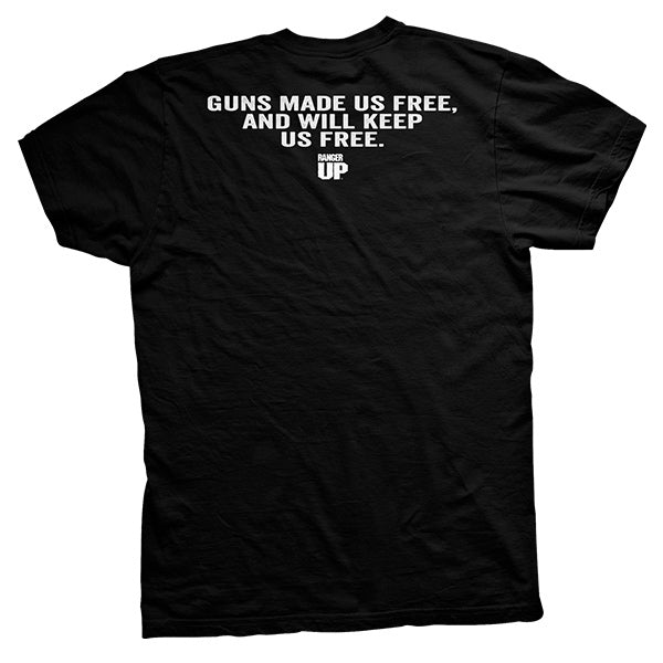 Guns Made Us Free Vintage T-shirt