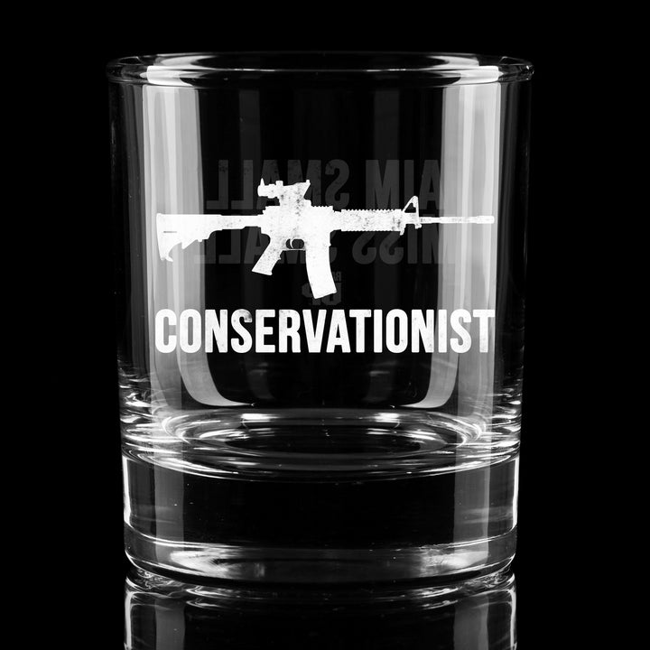 Conservationist Whiskey Glass