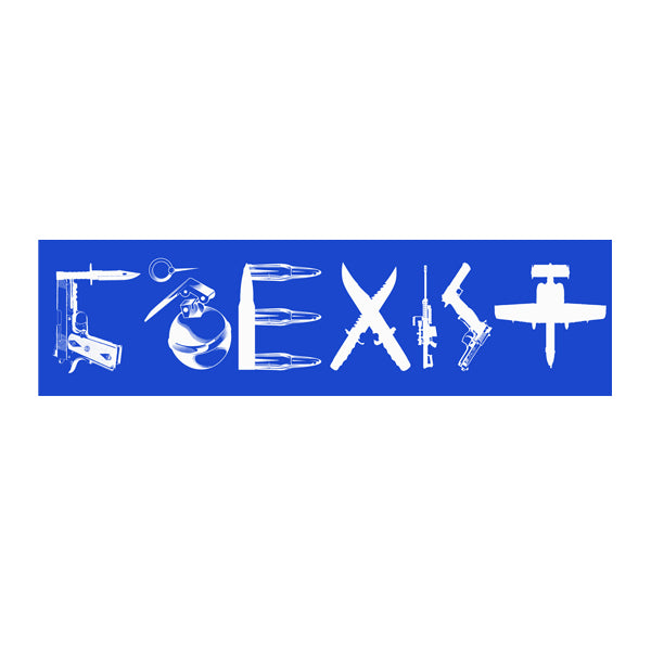 Coexist Bumper Sticker