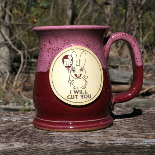 I Will Cut You Stoneware Mug