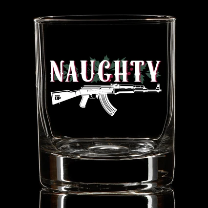 Naughty Whiskey Glass