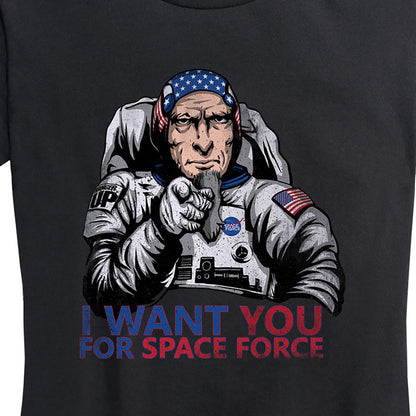 Women's Space Force Uncle Sam Tee
