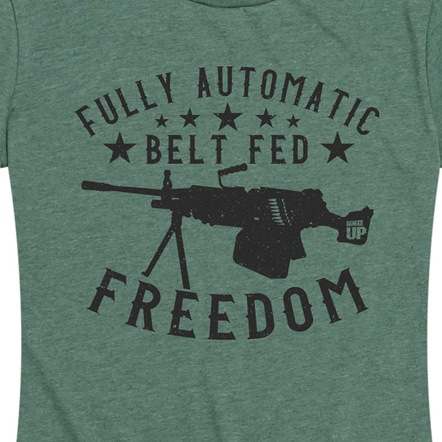 Women's Fully Automatic Belt Fed Freedom Tee
