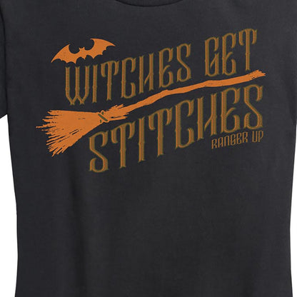 Women's Witches Get Stitches Tee