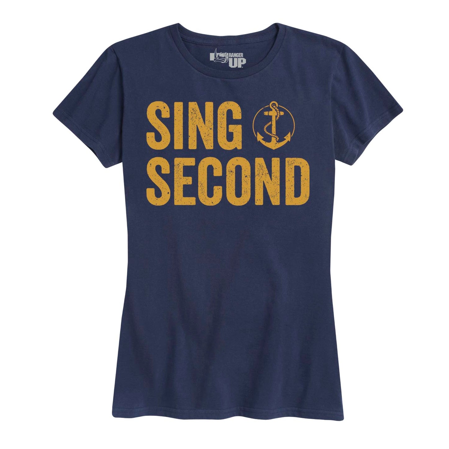 Women's Navy Sing Second Tee