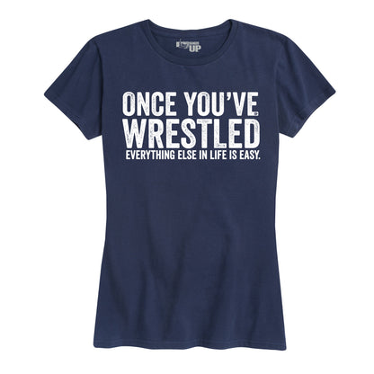Women's Once You Wrestle Tee