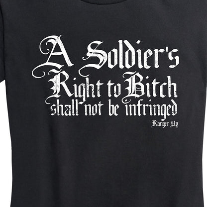 Women's A Soldier's Right Tee
