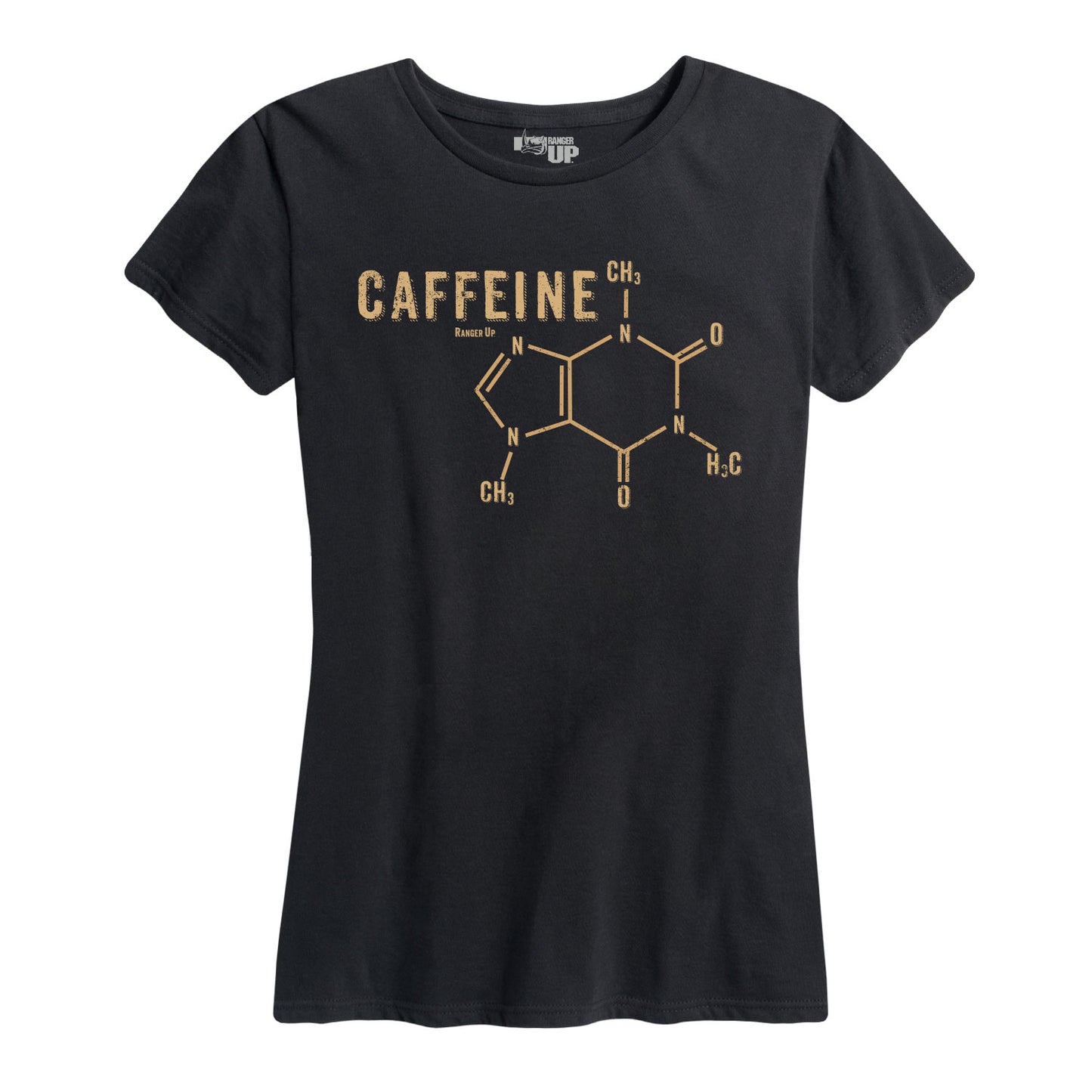 Women's Caffeine Molecule Tee