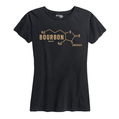 Women's Bourbon Molecule Tee