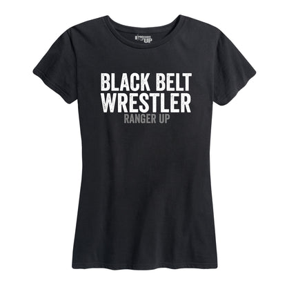 Women's Black Belt Wrestler Tee