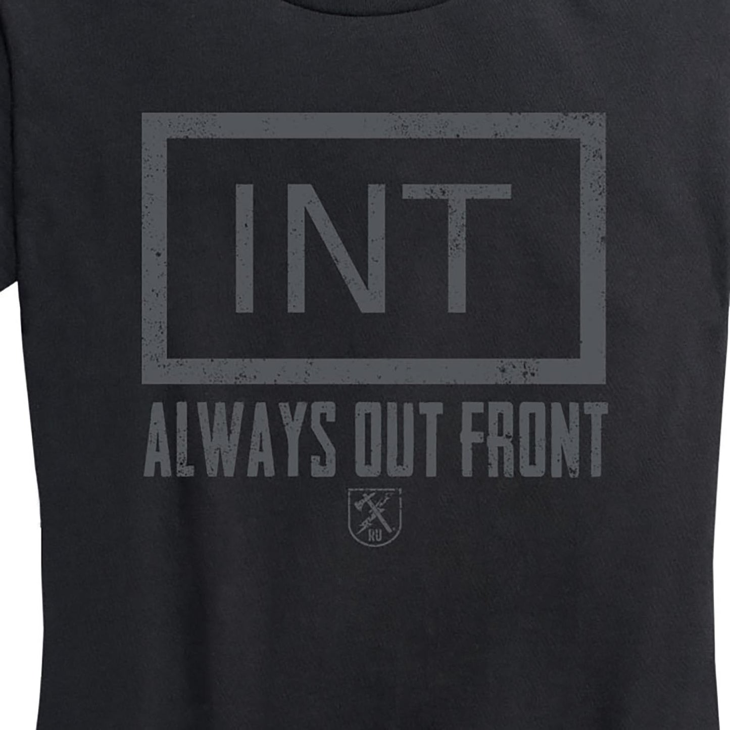 Women's Military Intelligence "Always Out Front" Tee
