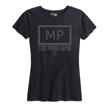 Women's Military Police "Assist, Protect, Defend" Tee