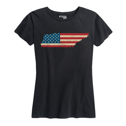 Women's U.S. Flag Tennessee Tee