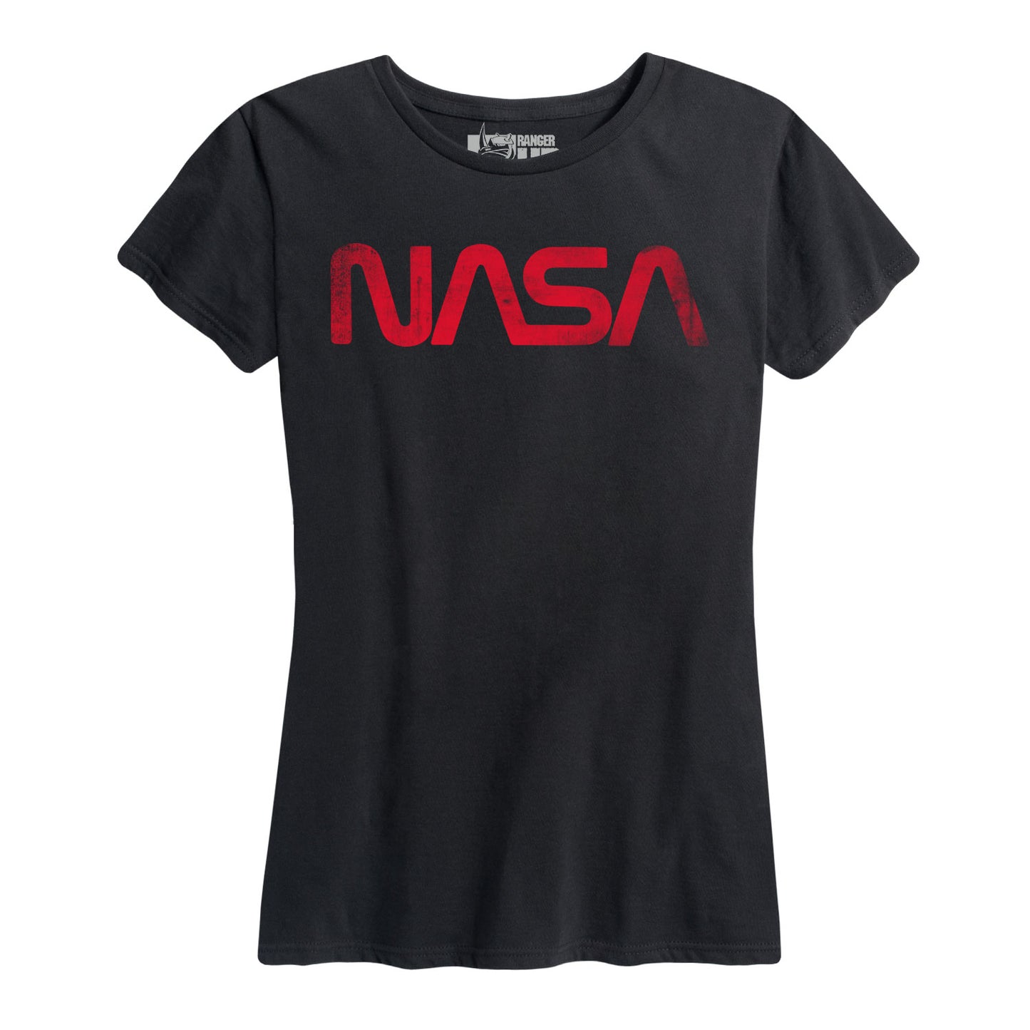 Women's NASA "Worm" Tee Black