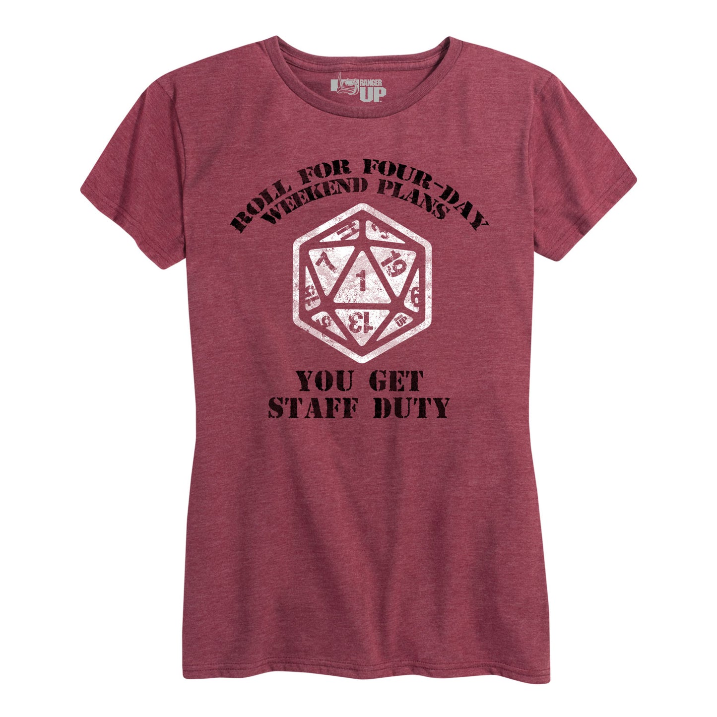 Women's Natural 1 You Get Staff Duty Tee