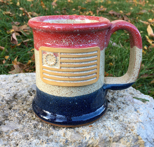 Betsy Ross Stoneware Mug