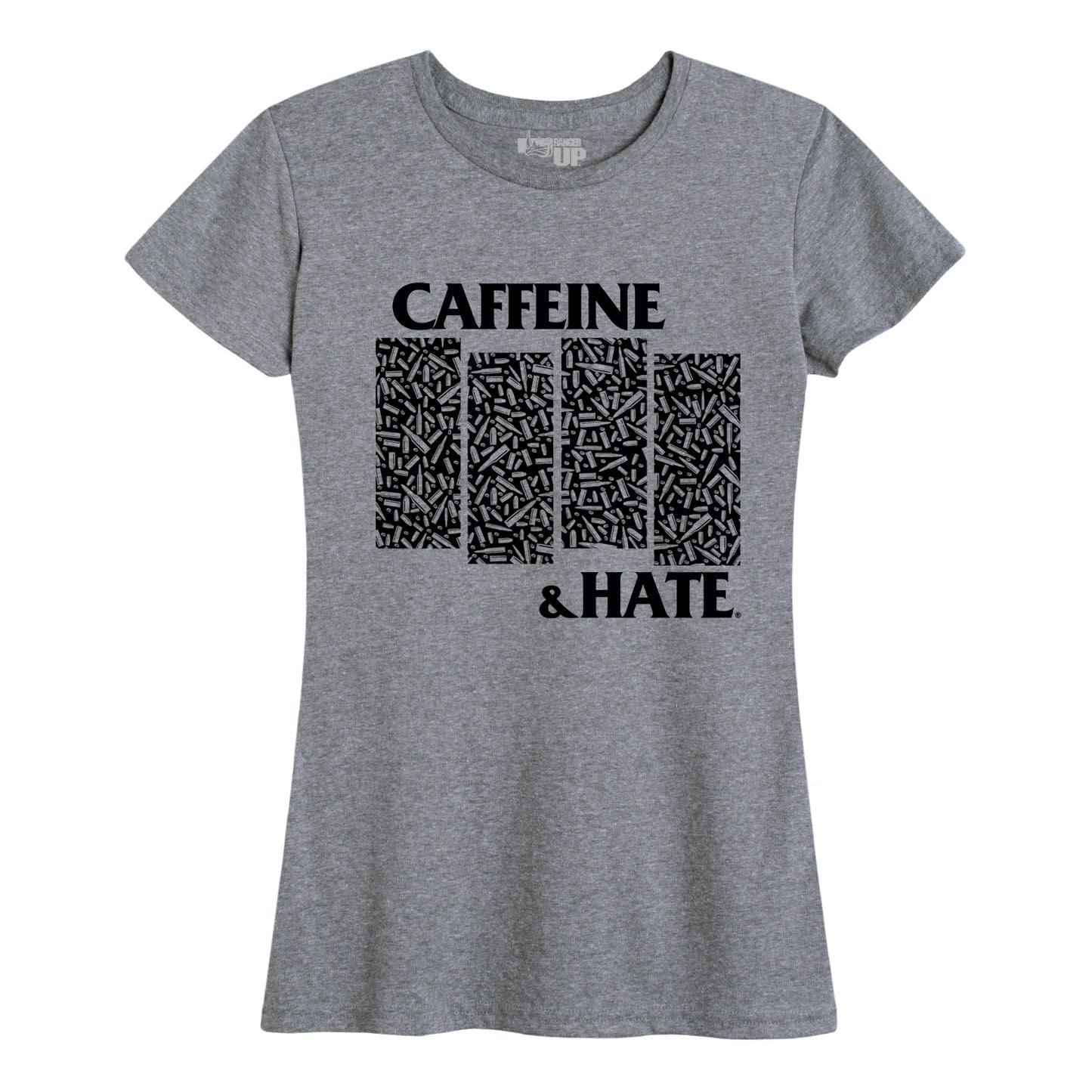Women's Caffeine Black Flag Tee