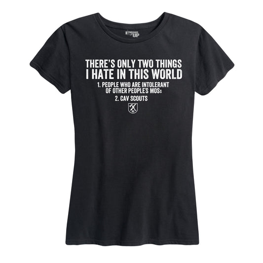 Women's Two Things I Hate Tee